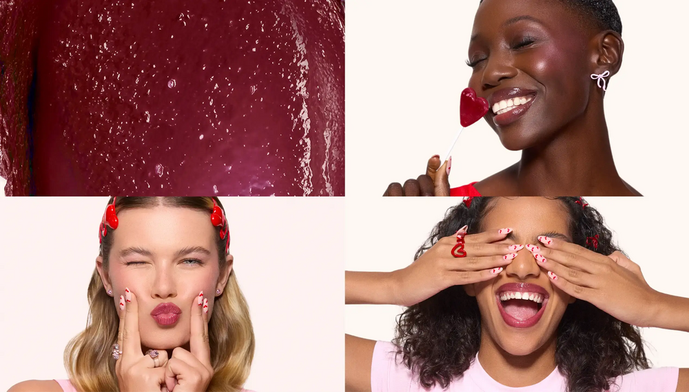 Collage of a woman - Berry ignore-mobile
