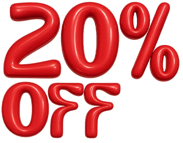 20% OFF